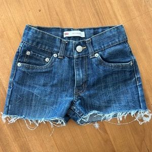 Levi’s cut offs GREAT denim color